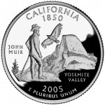2005 50 State Quarters Coin California Proof Reverse