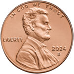 2024 Lincoln Penny Uncirculated Obverse Denver
