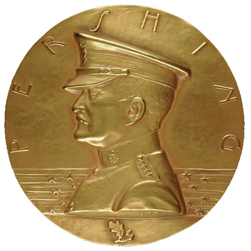 1946 General Pershing Medal Obverse