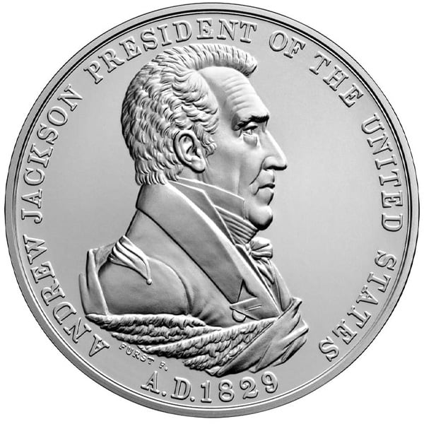 Andrew Jackson Silver Medal