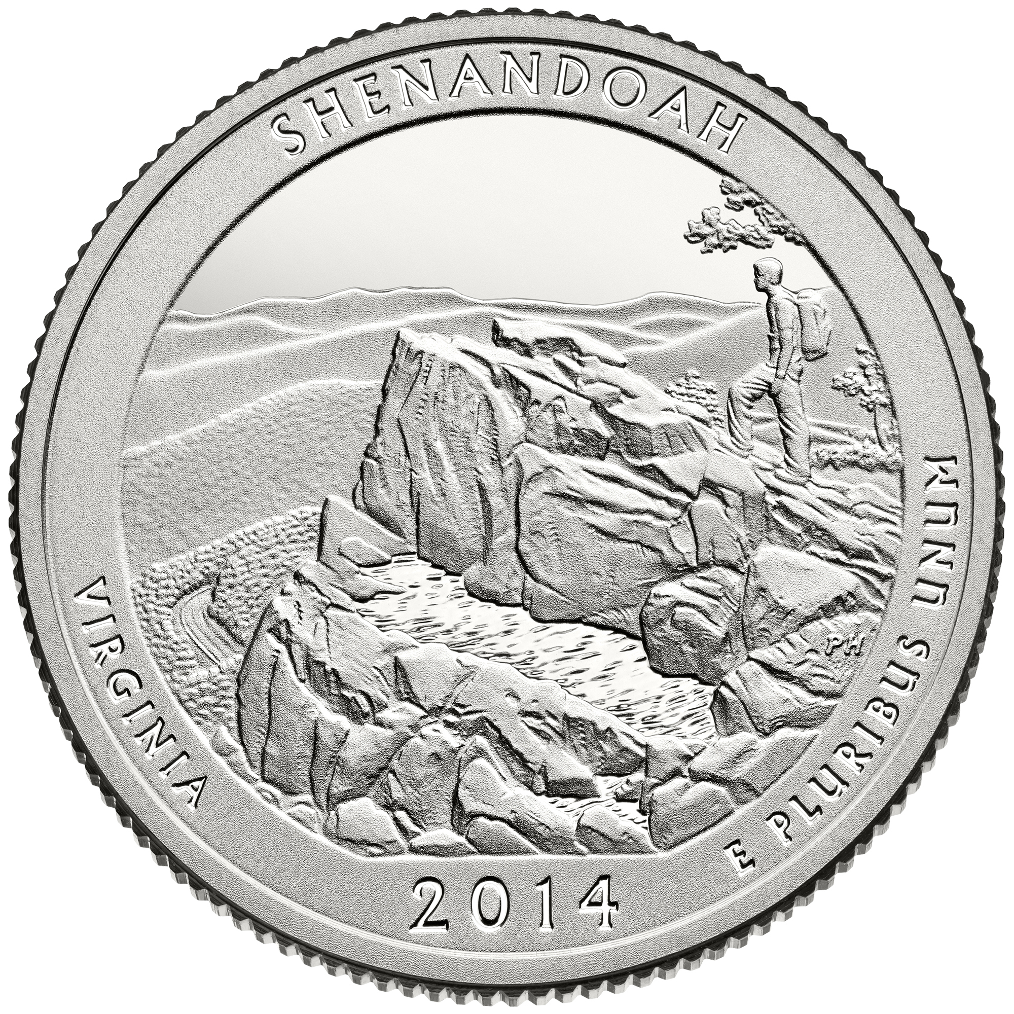 Shenandoah National Park Quarter Reverse