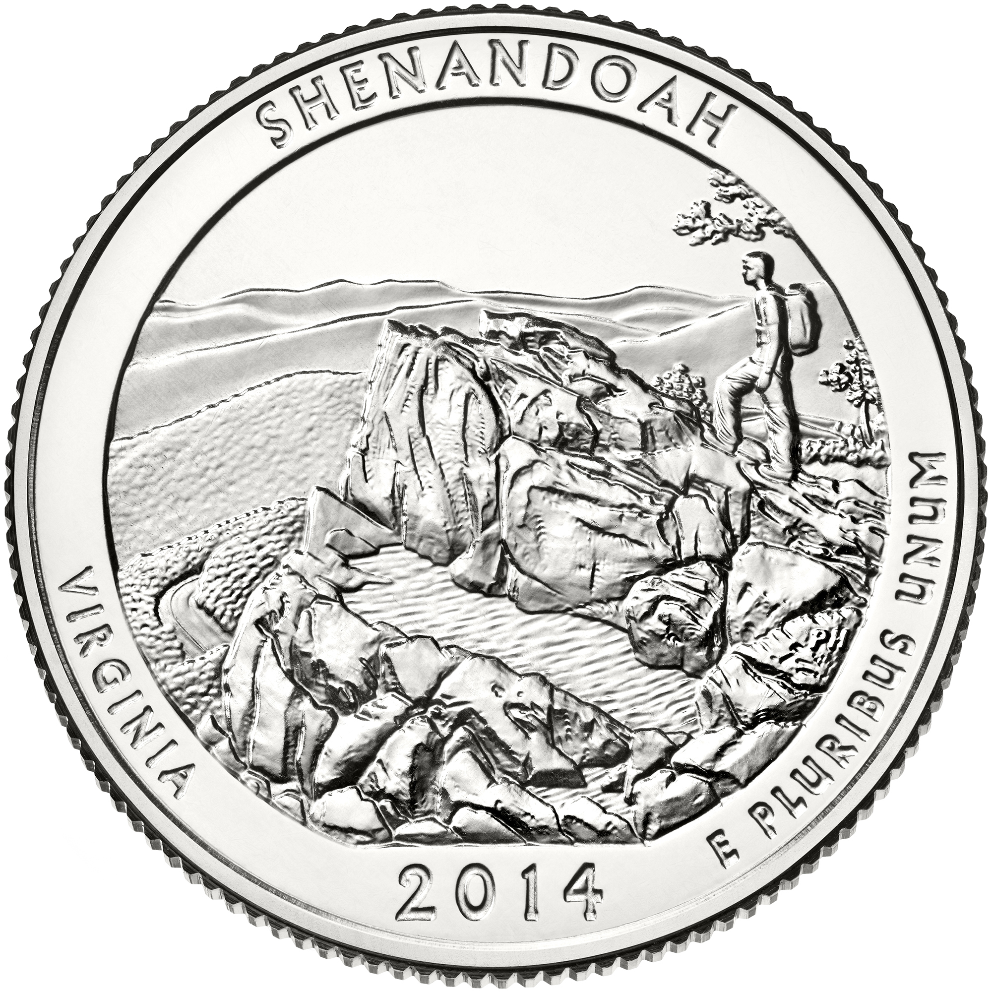 Shenandoah National Park Quarter Reverse
