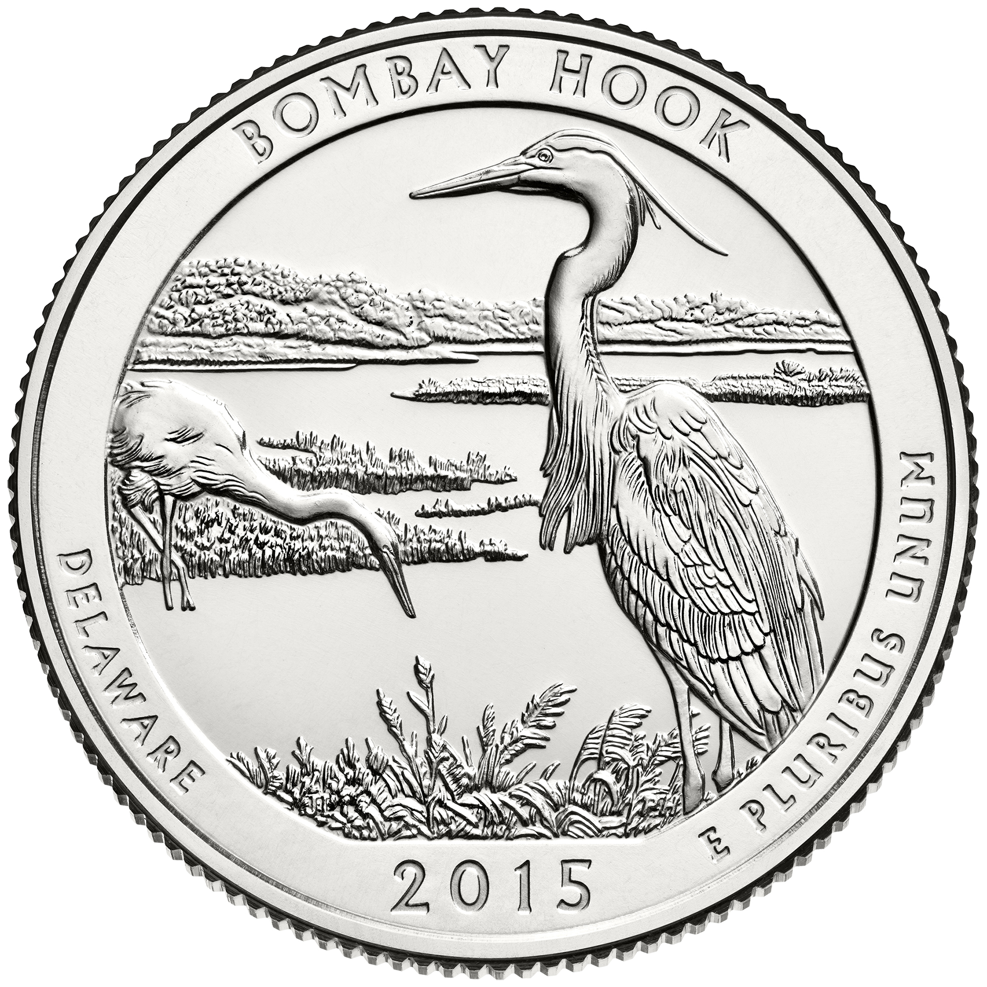Bombay Hook National Wildlife Refuge Quarter Reverse