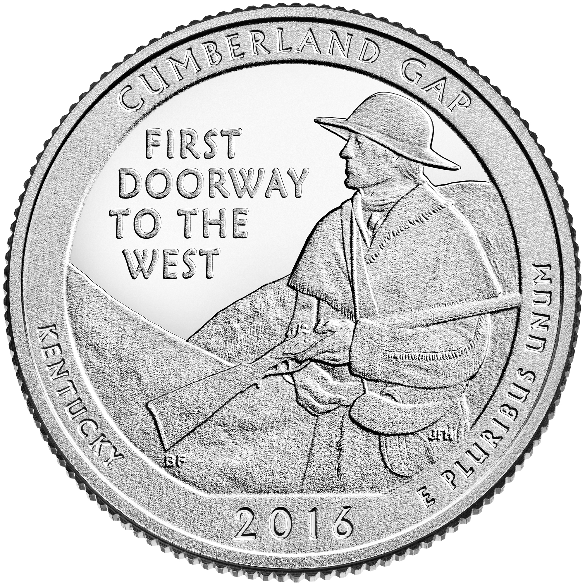 Cumberland Gap National Historical Park Quarter Reverse