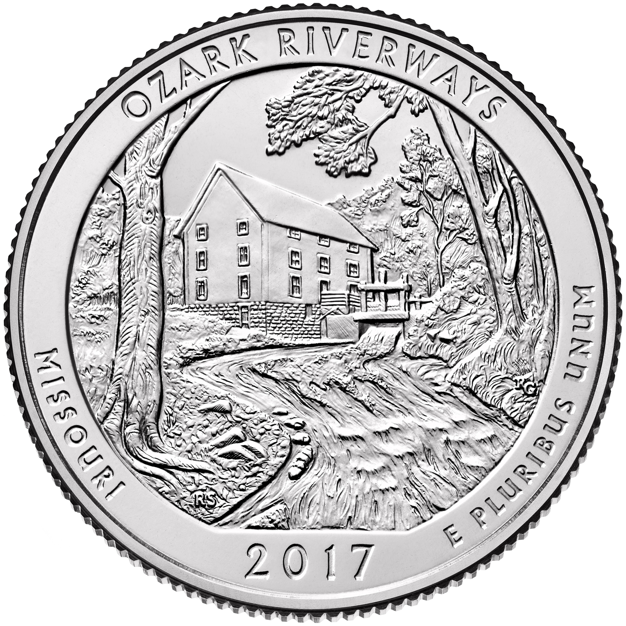 Ozark National Scenic Riverways Quarter Reverse