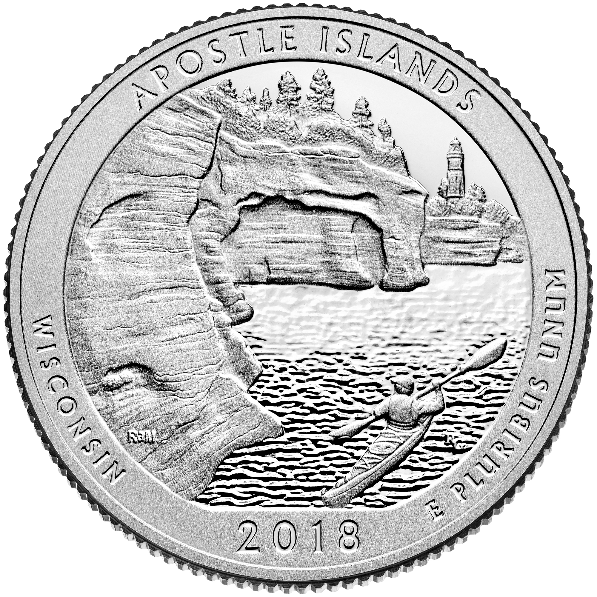 America the Beautiful Apostle Islands Quarters