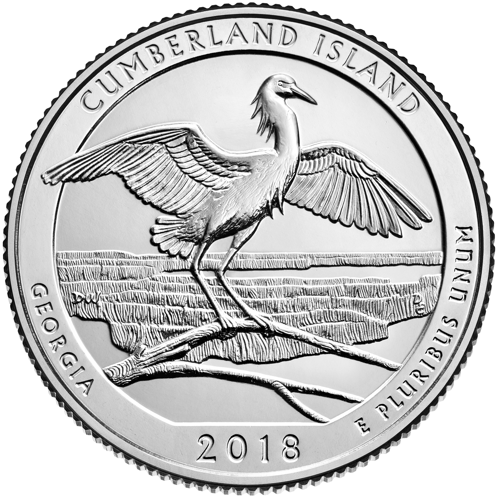 Cumberland Island National Seashore Quarter Reverse