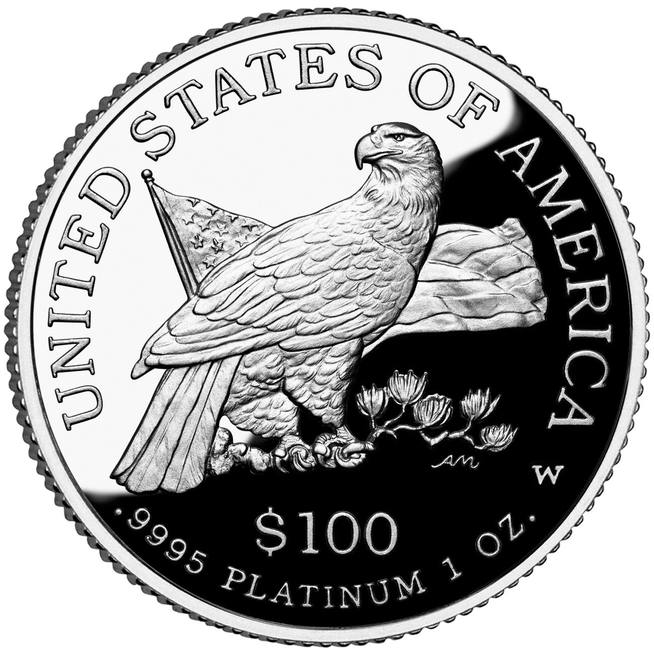 Platinum Proof Coin Reverse