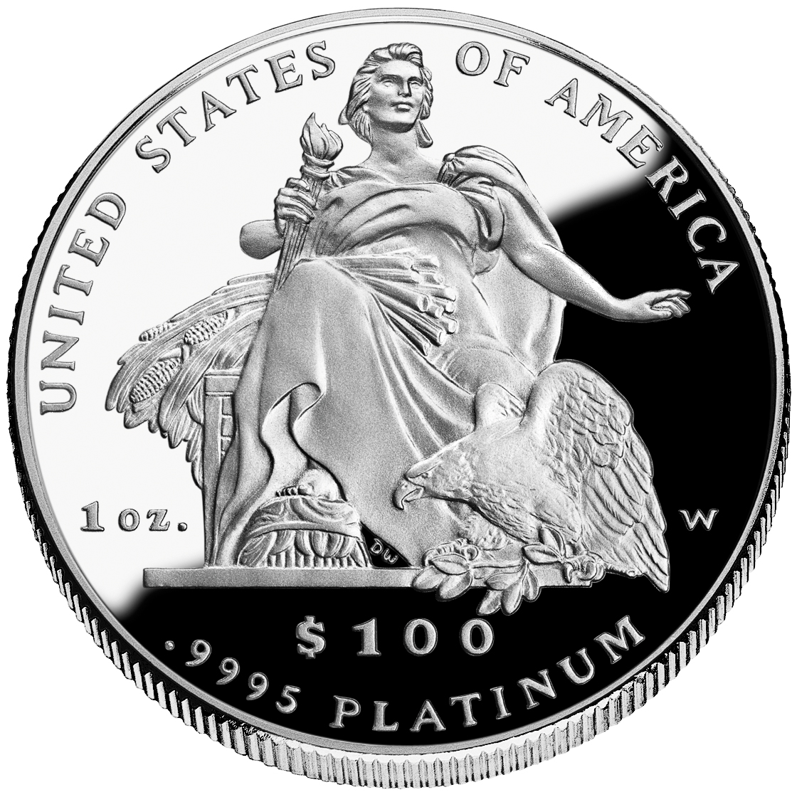 Platinum Proof Coin Reverse