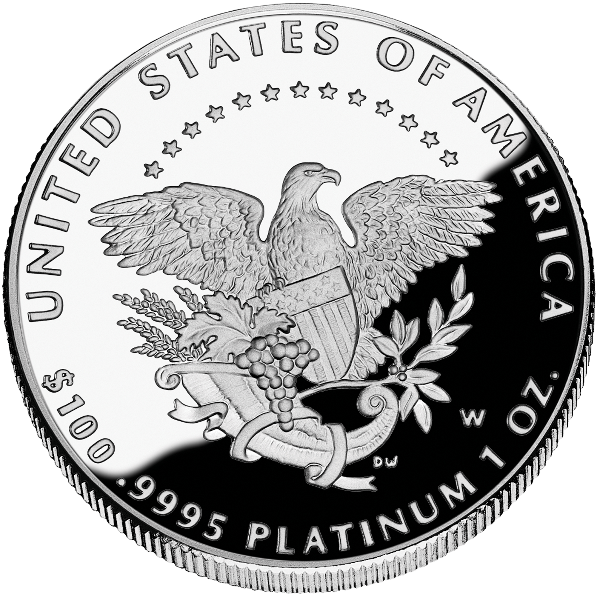 Platinum Proof Coin Reverse