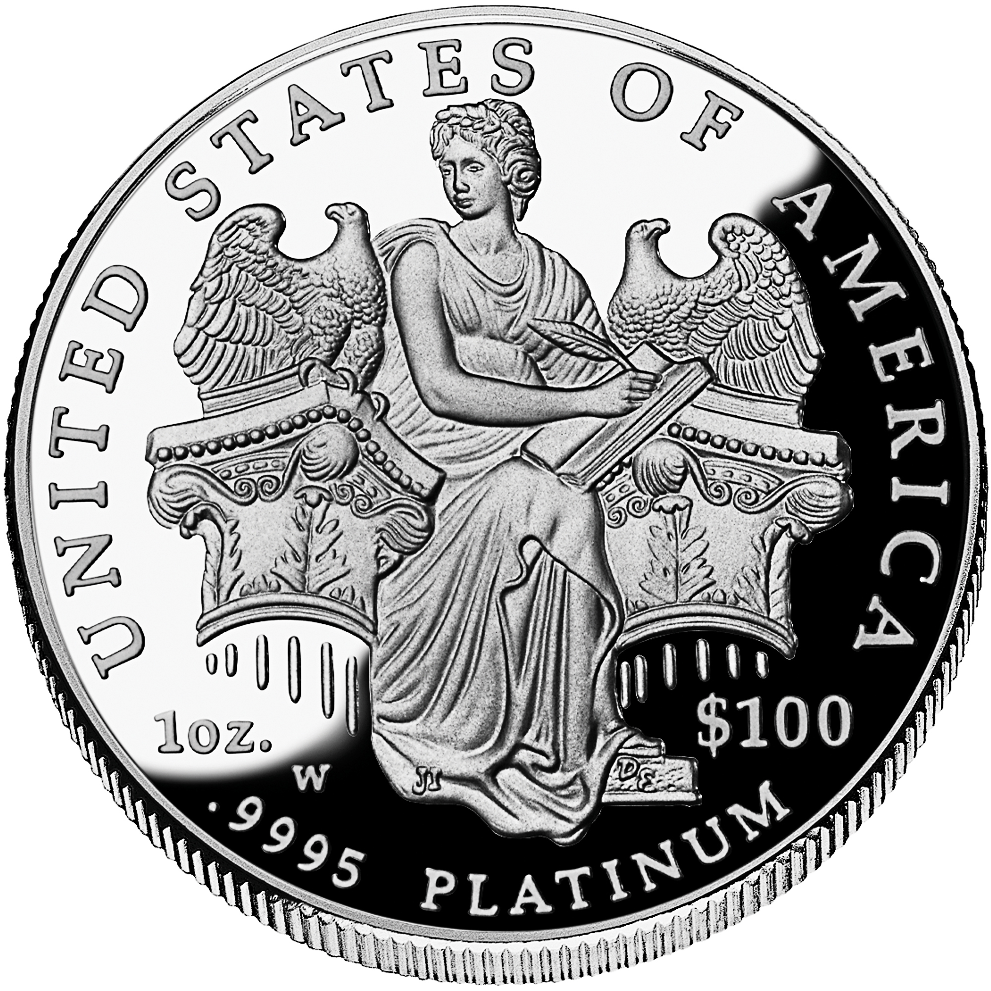 Platinum Proof Coin Reverse