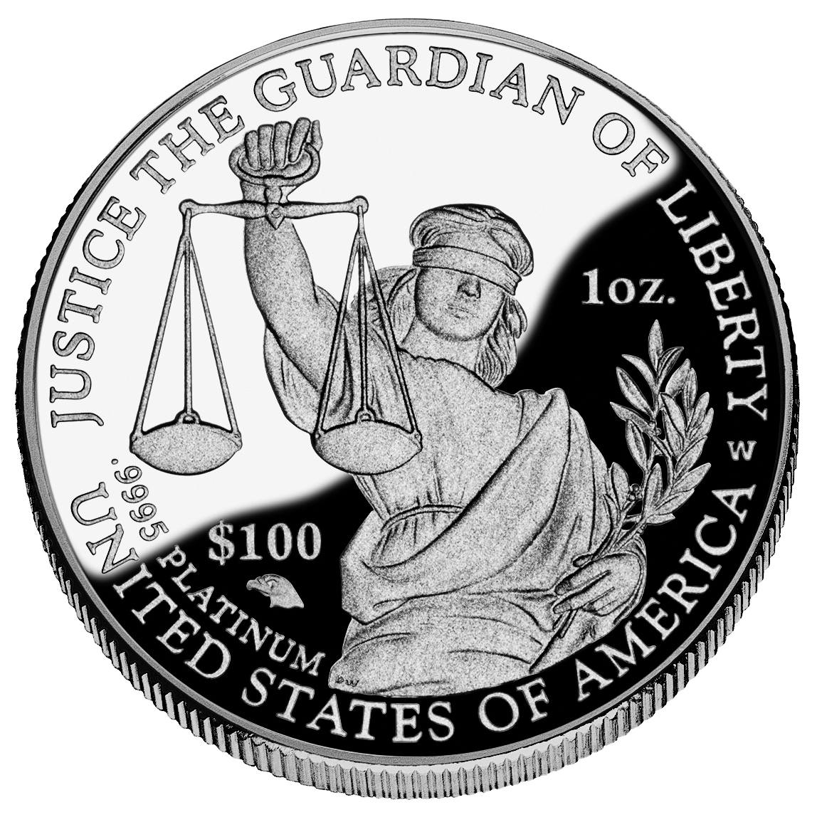Platinum Proof Coin Reverse
