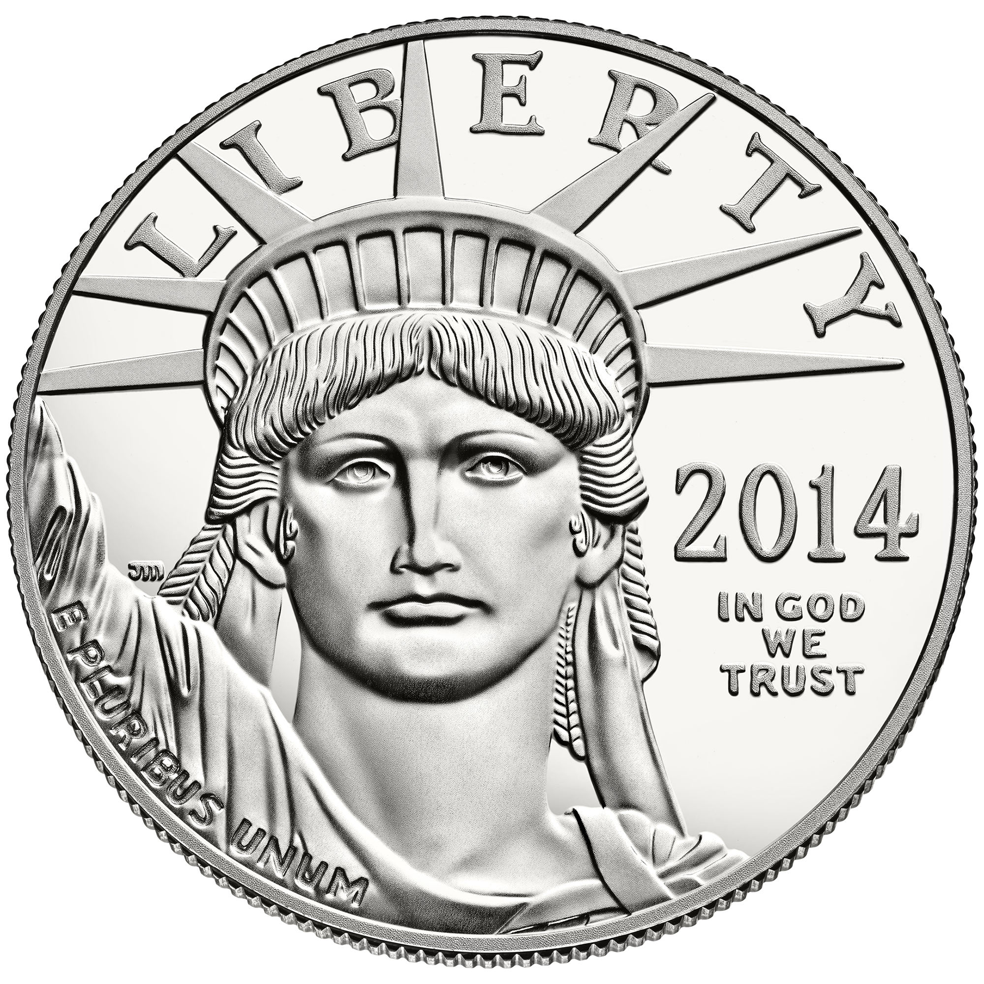 Platinum Proof Coin Reverse