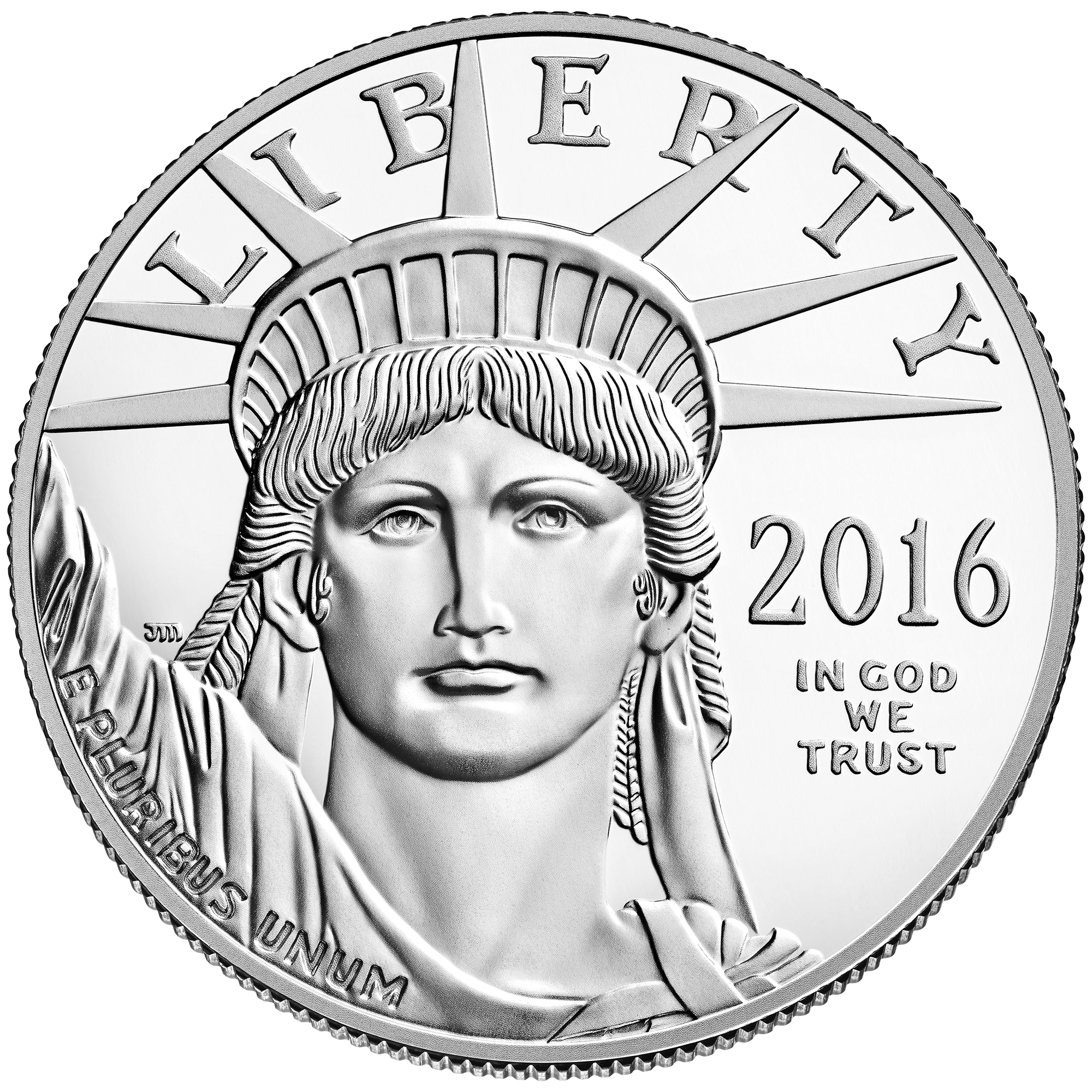 Platinum Proof Coin Reverse