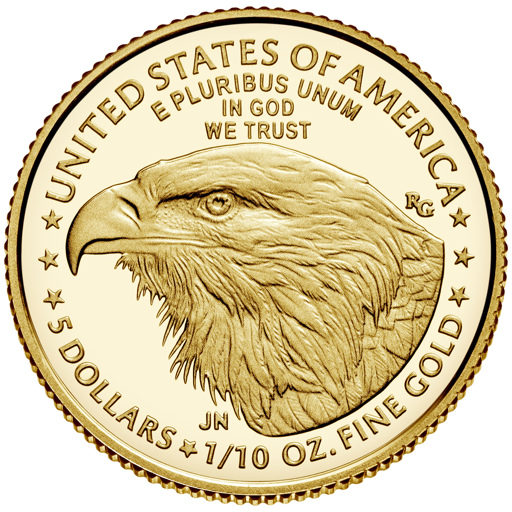 American Eagle Gold Coin Reverse