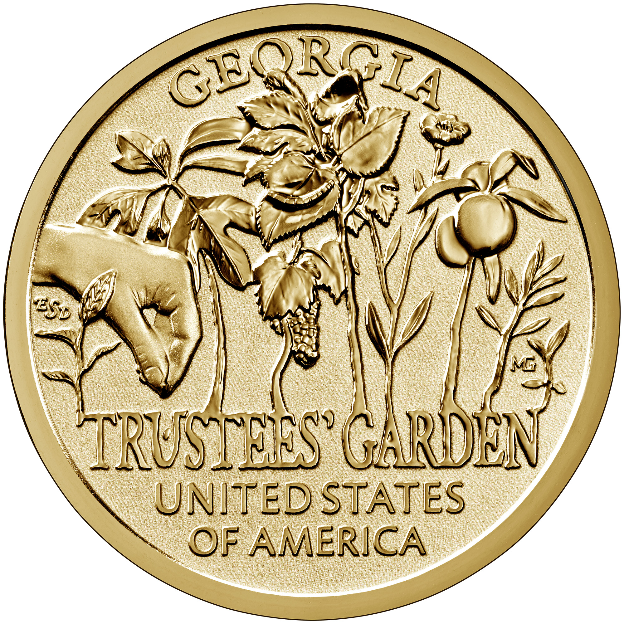 American Innovation $1 Coin - Georgia Reverse