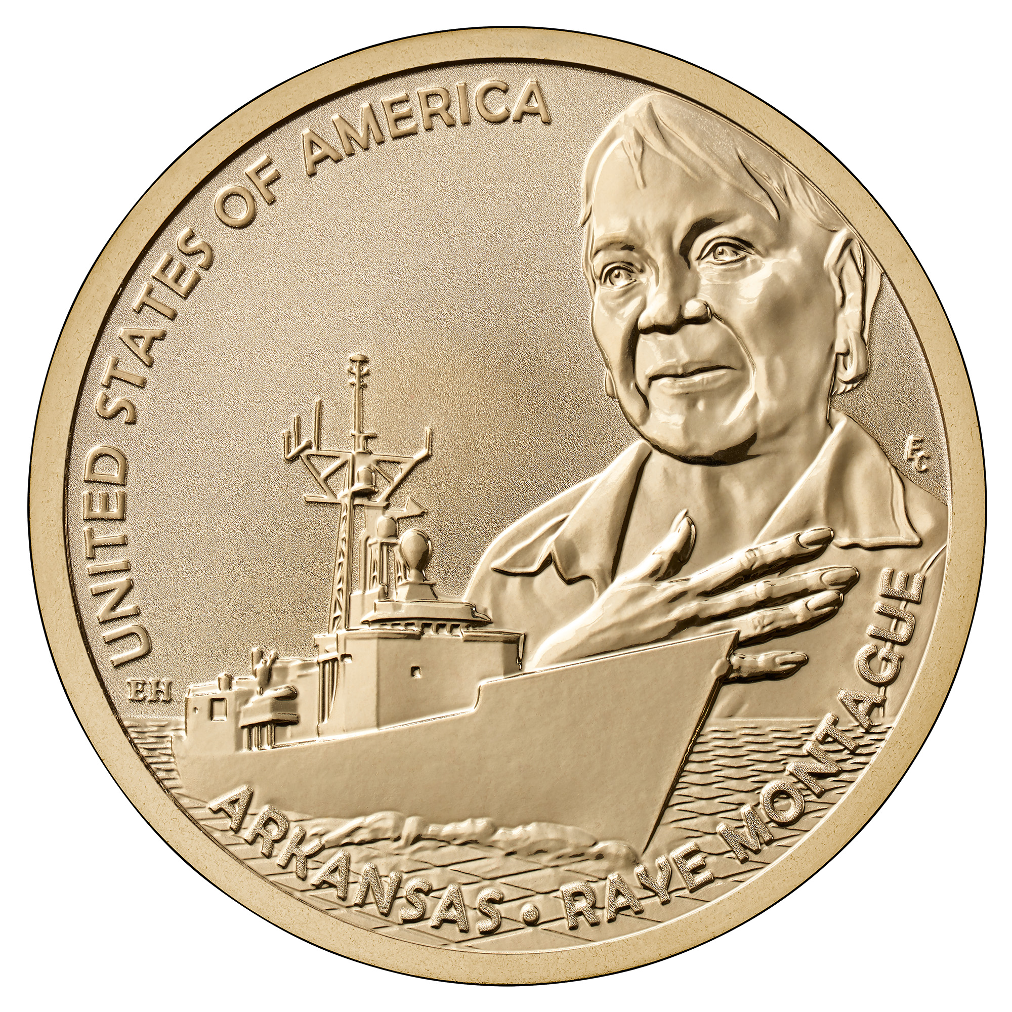 American Innovation $1 Coin - Arkansas Reverse