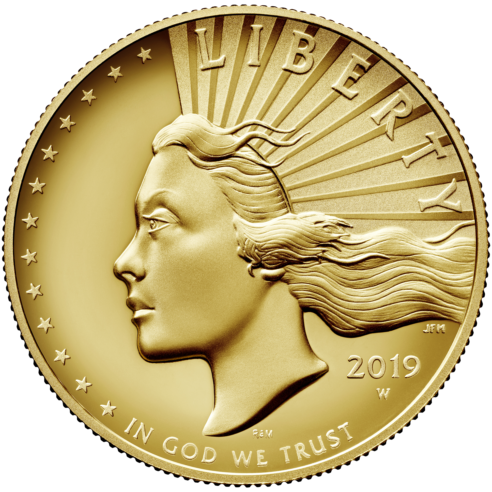 2019 American Liberty gold coin