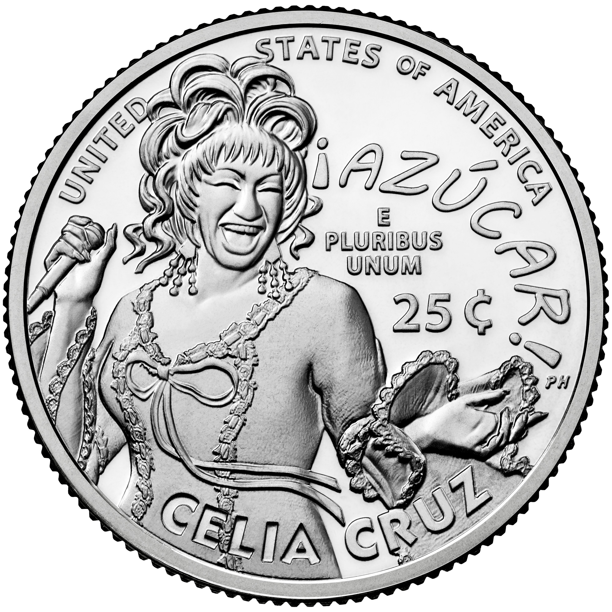 Celia Cruz Quarter Reverse