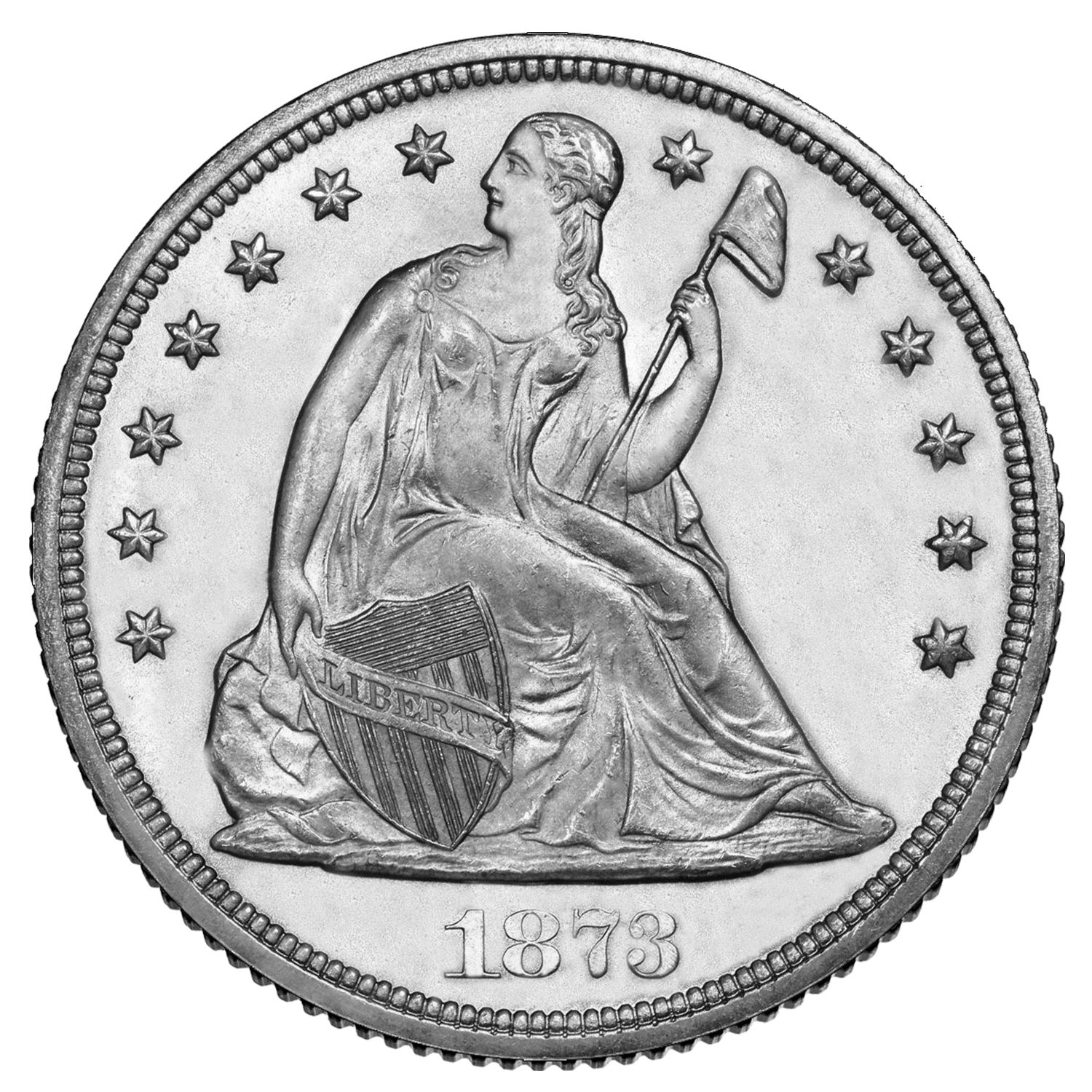 Seated Liberty Obverse