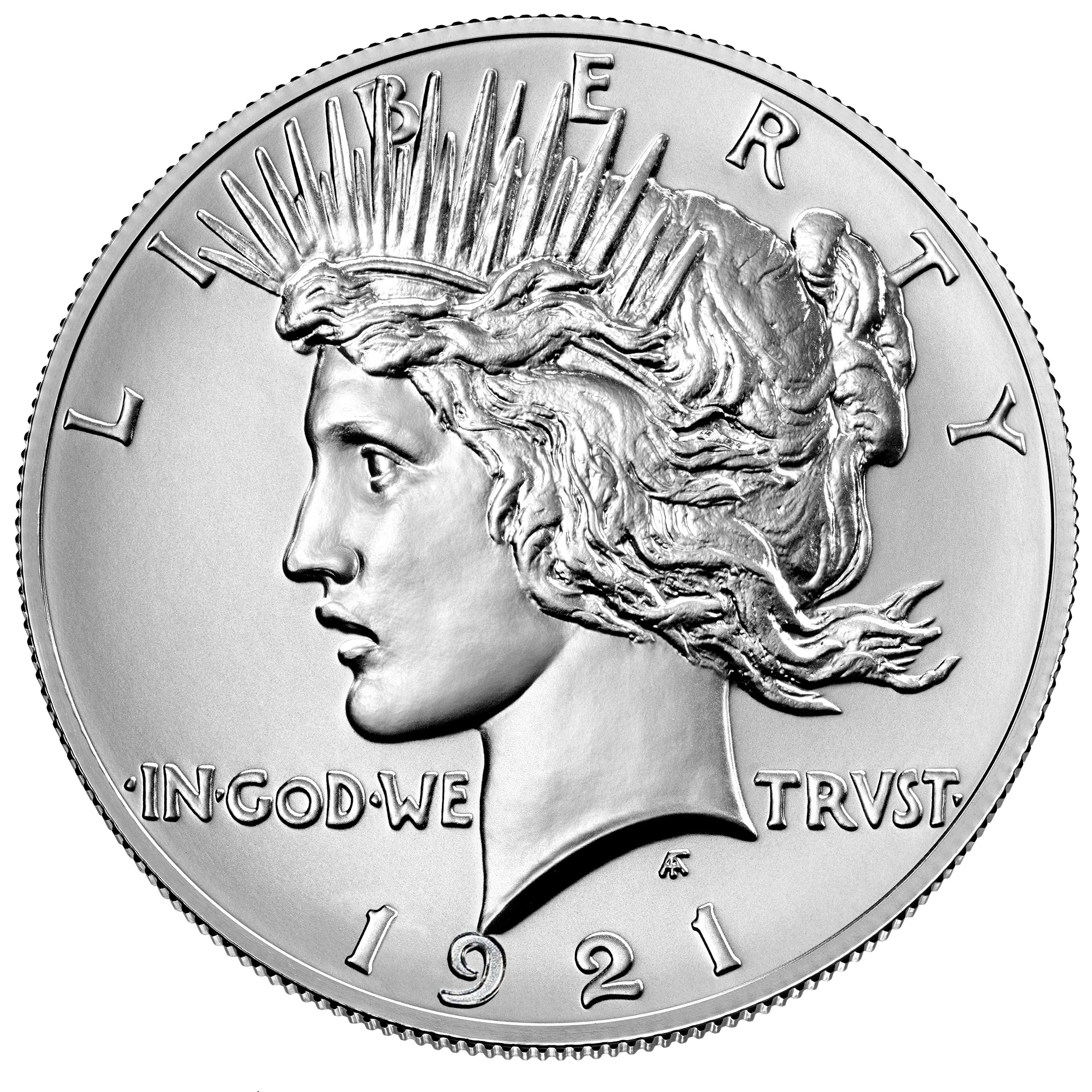 Peace Dollar Obverse