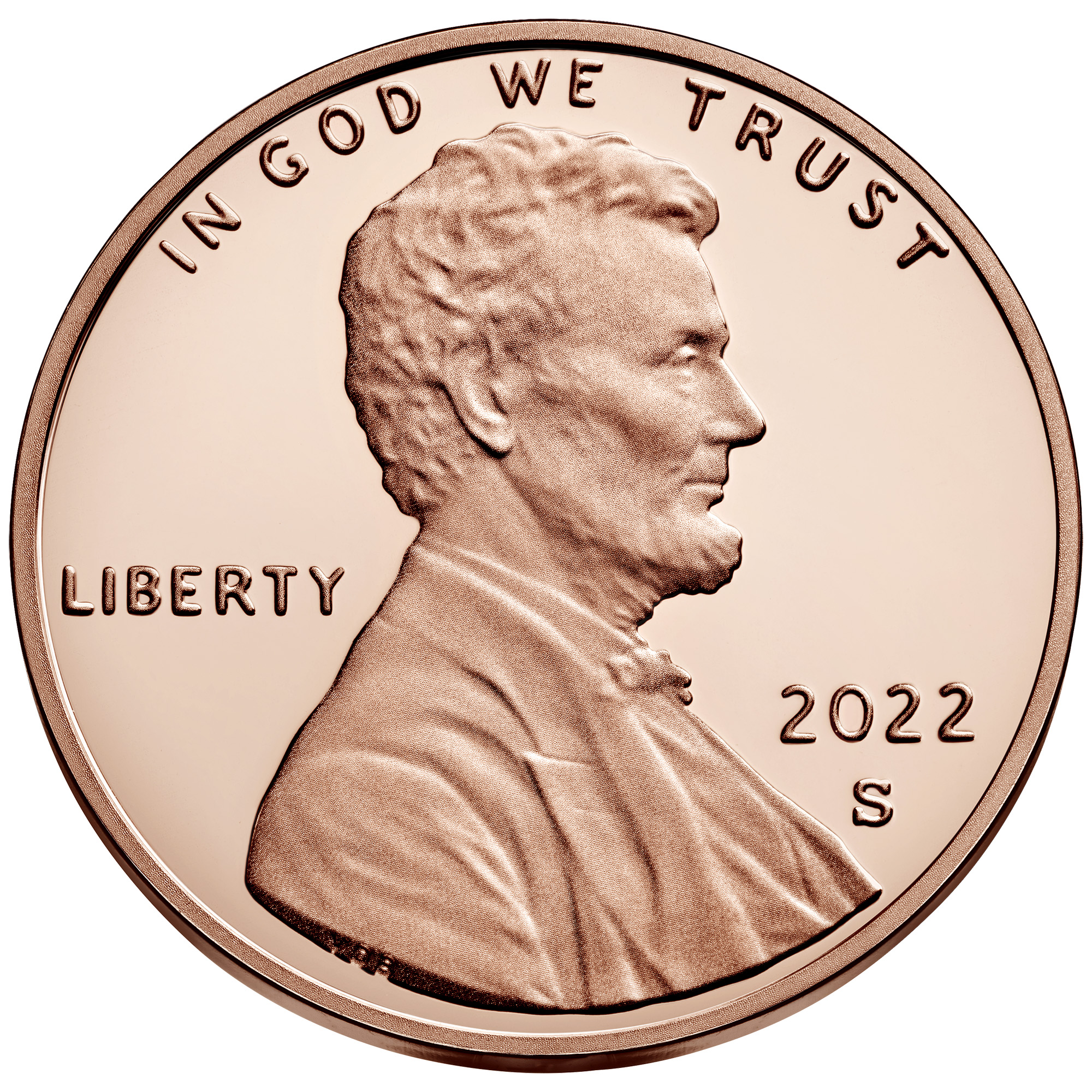 2022 Proof Penny Obverse