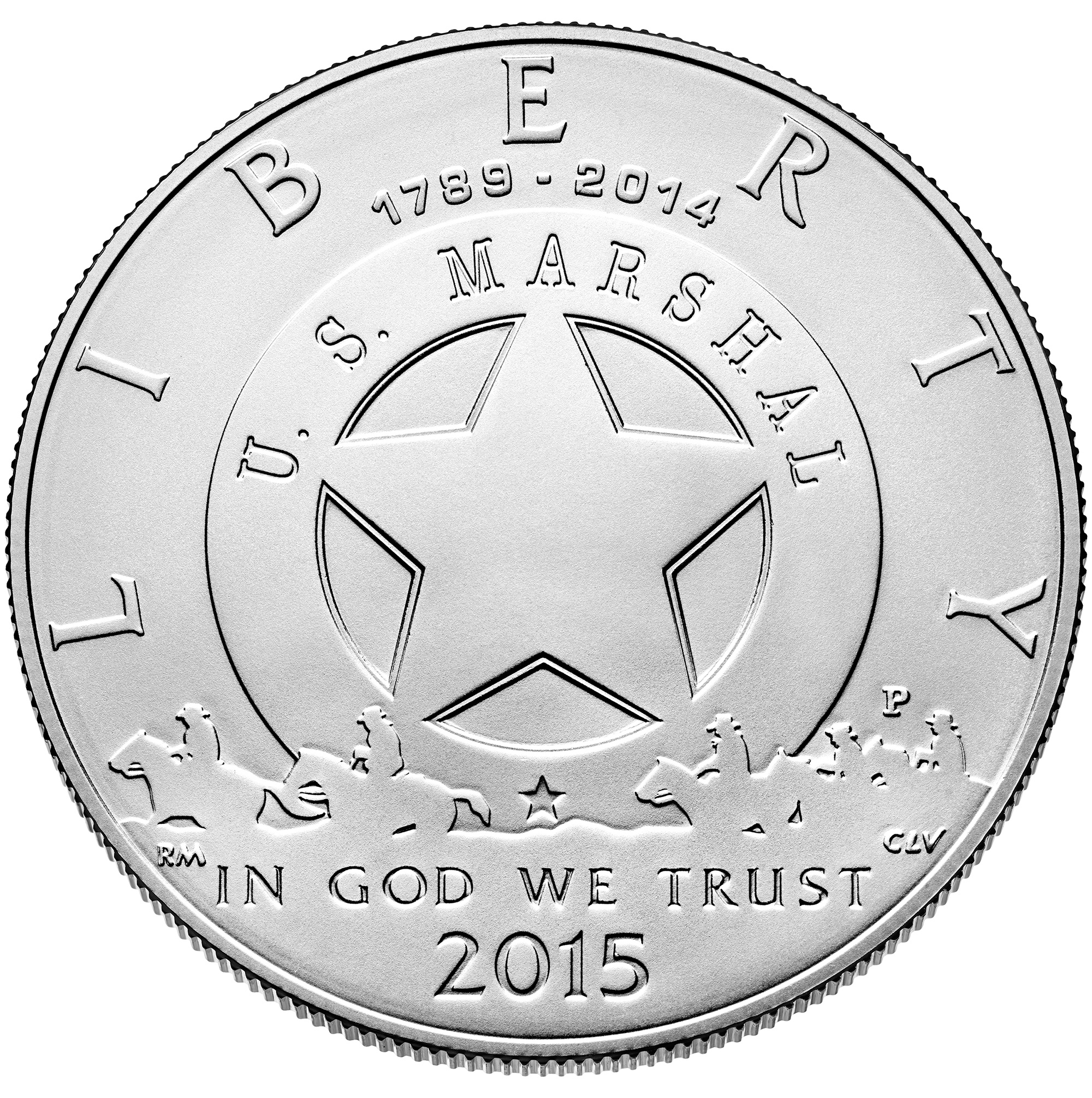Marshals Silver Dollar Obverse