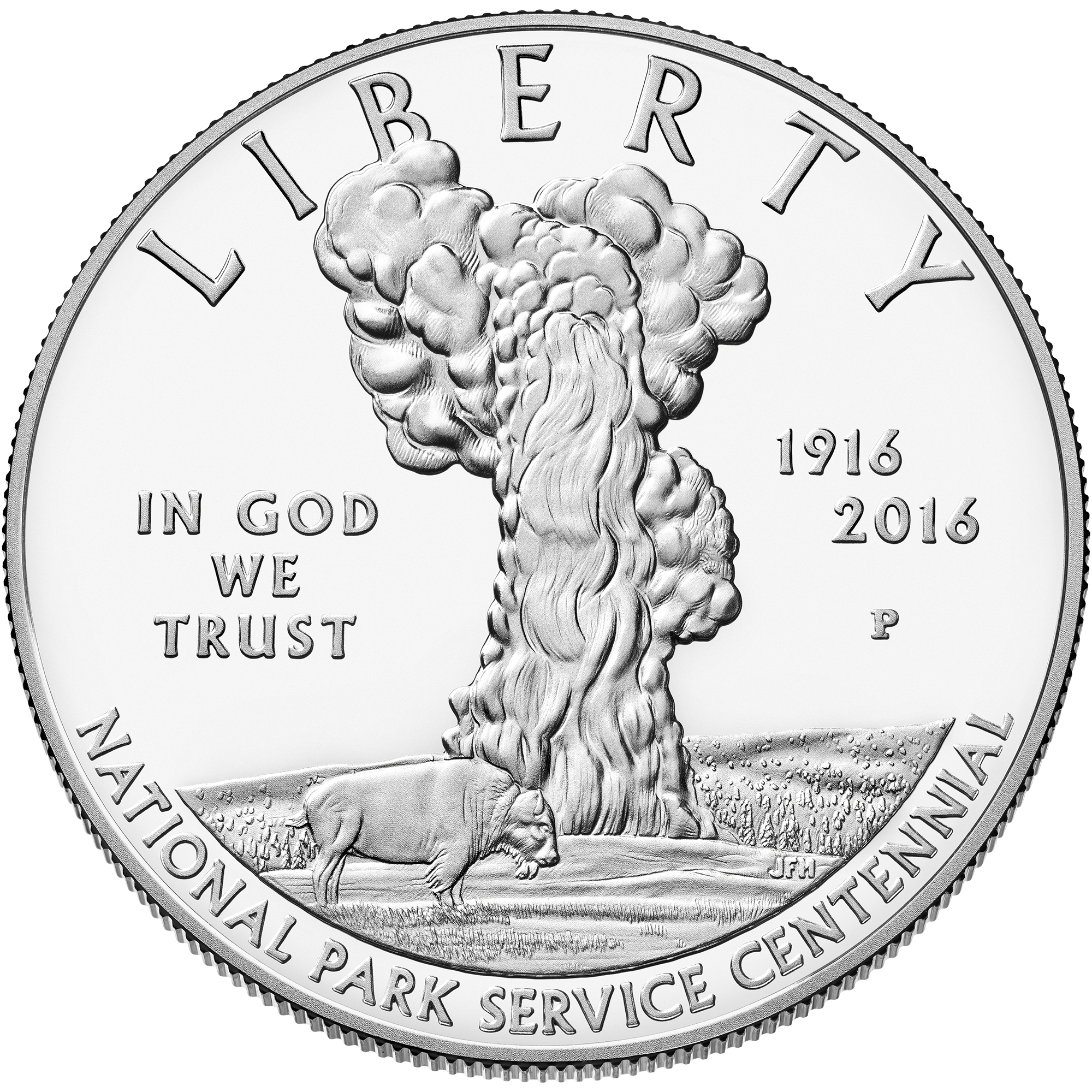 national park service obverse silver
