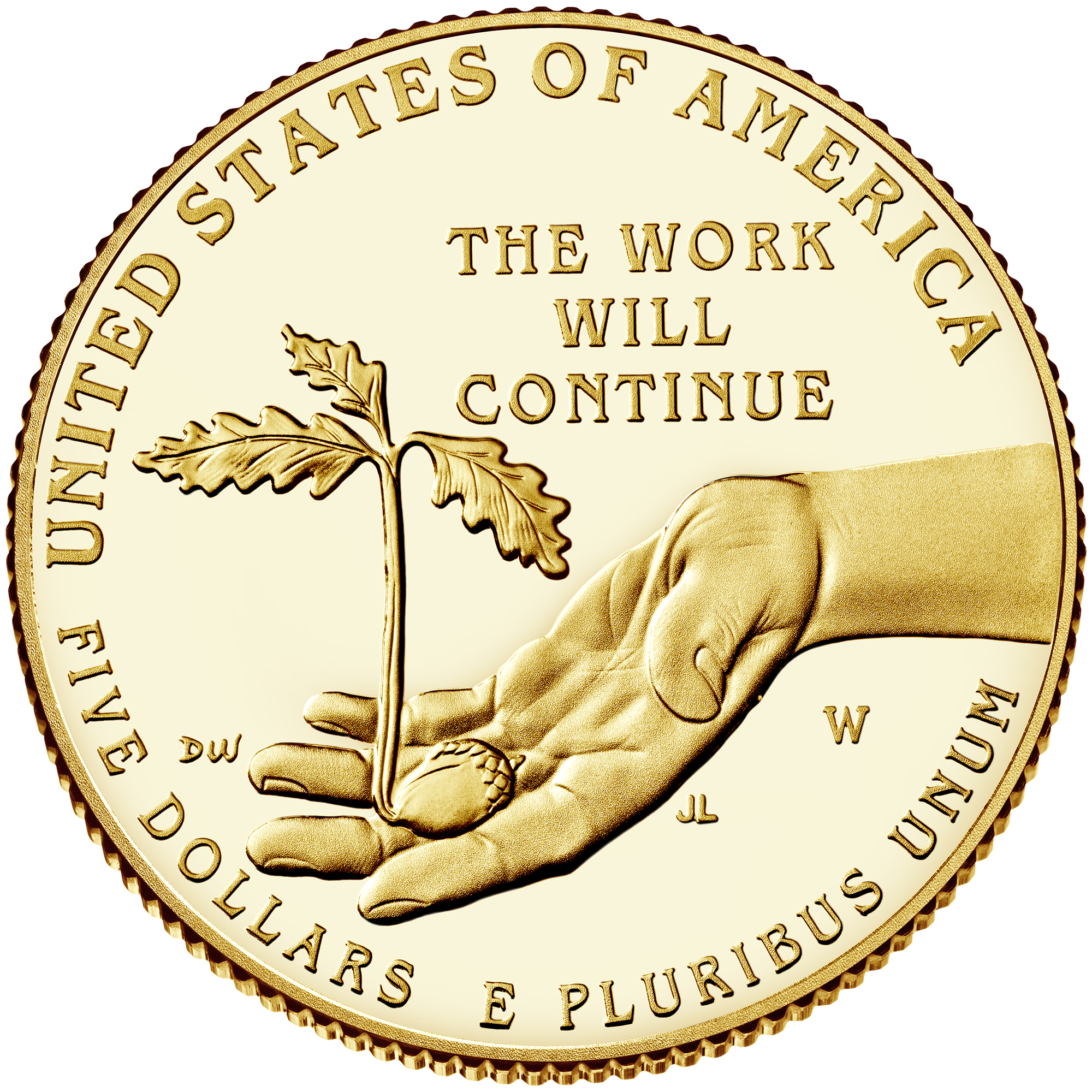 Boys Town Gold Coin Reverse