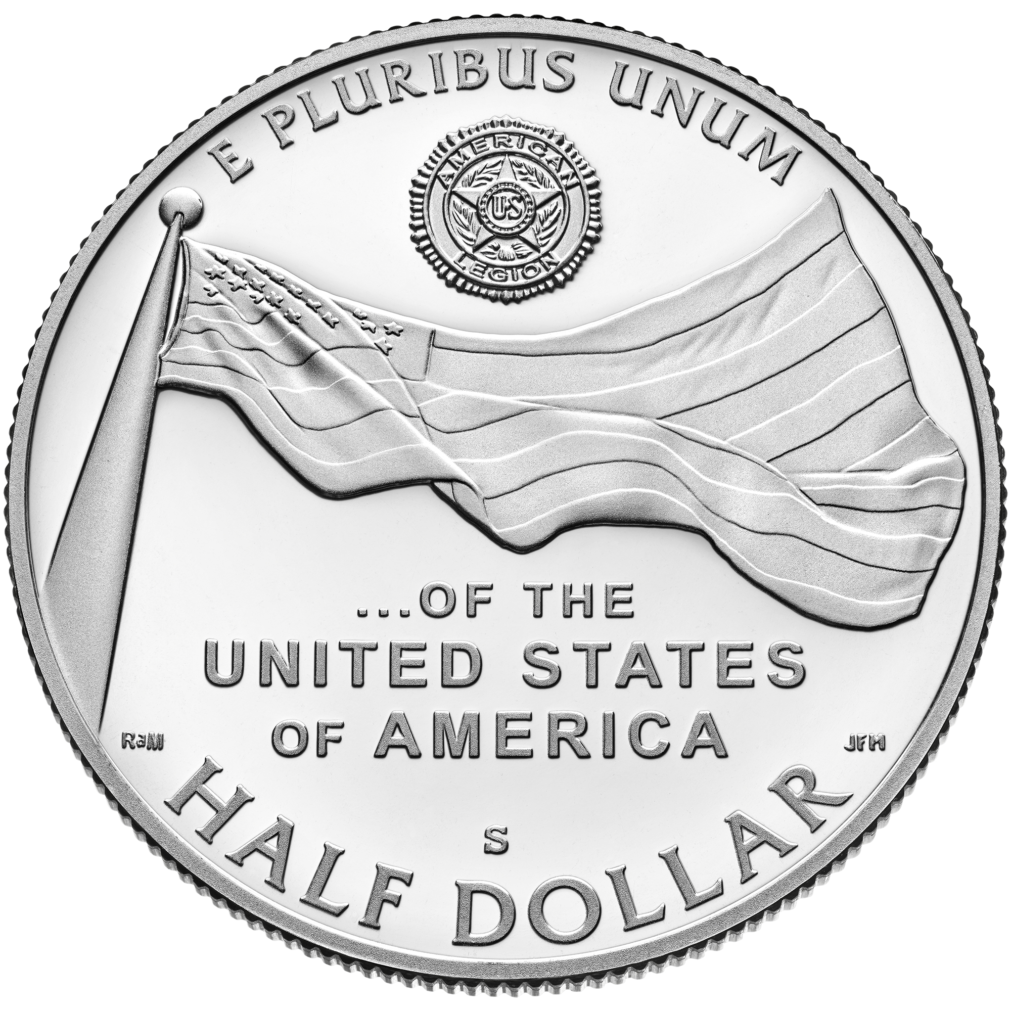 American Legion Half Dollar Reverse