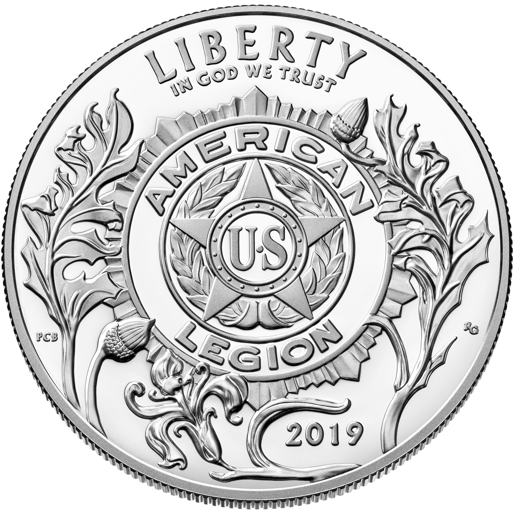 American Legion Silver Dollar Obverse