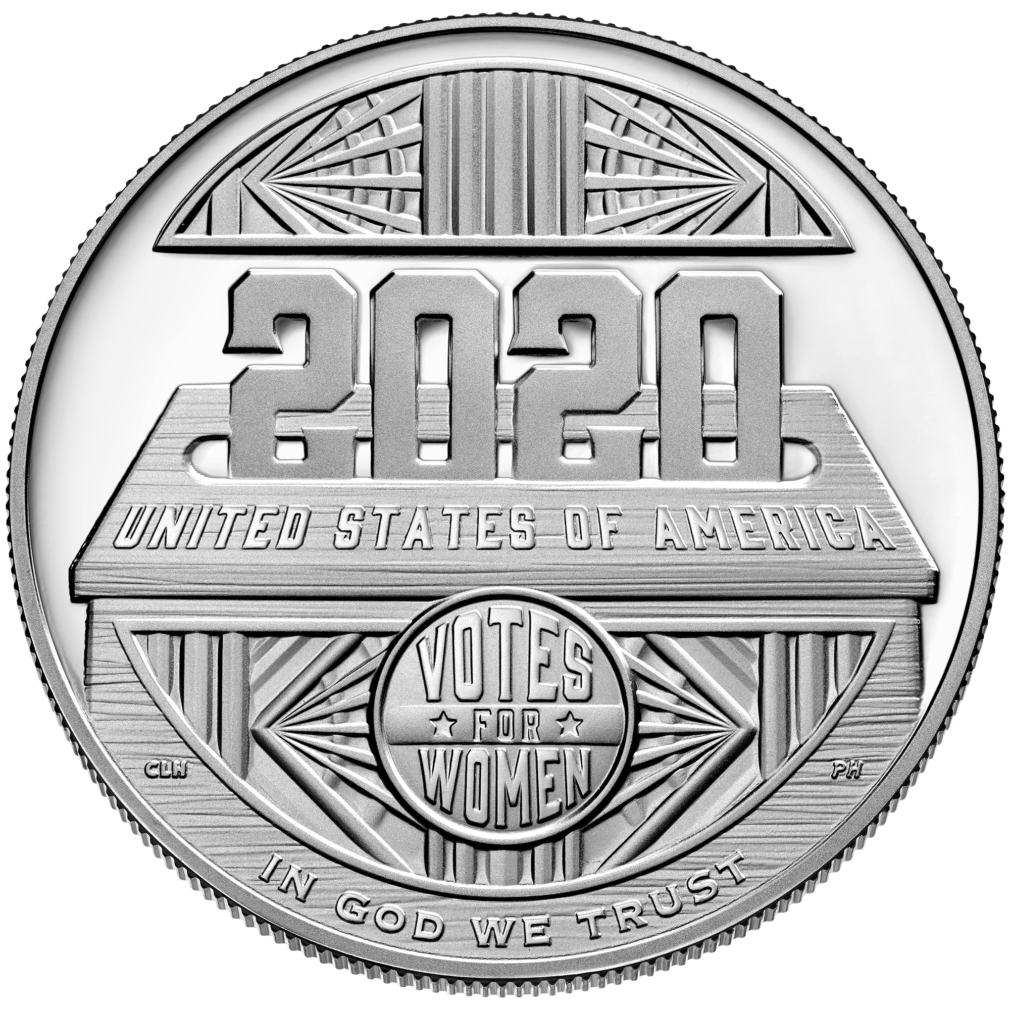 Women's Suffrage Centennial Silver Dollar Reverse