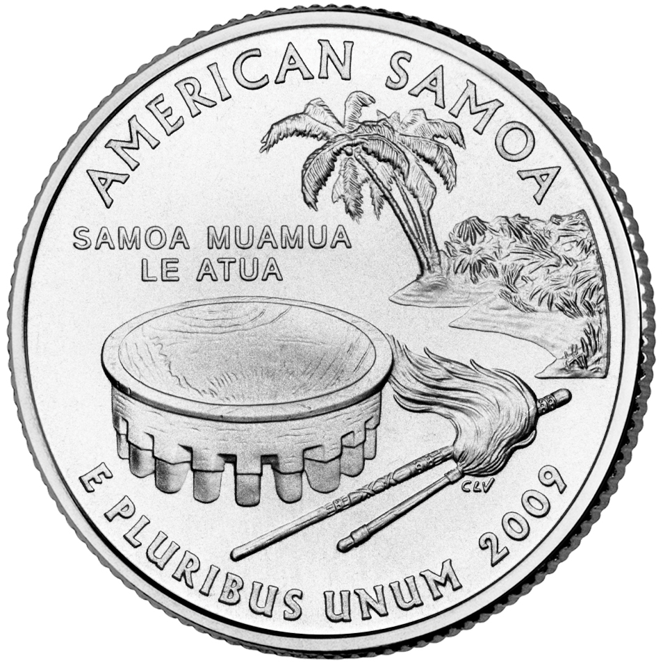 American Samoa Quarter Reverse