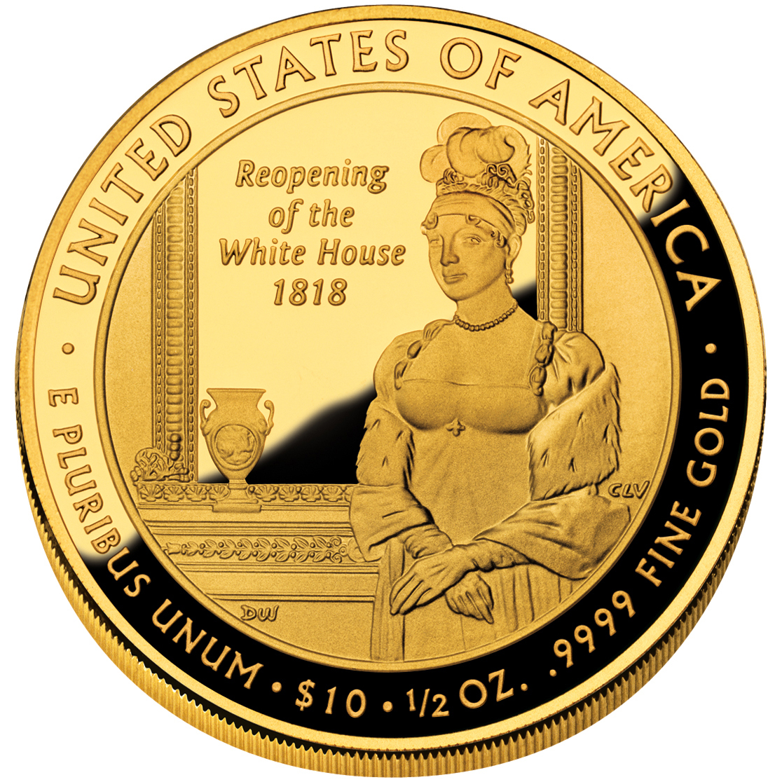 Elizabeth Monroe Gold Coin Reverse
