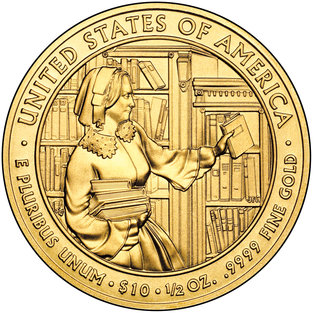 Abigail Fillmore Gold Coin Reverse