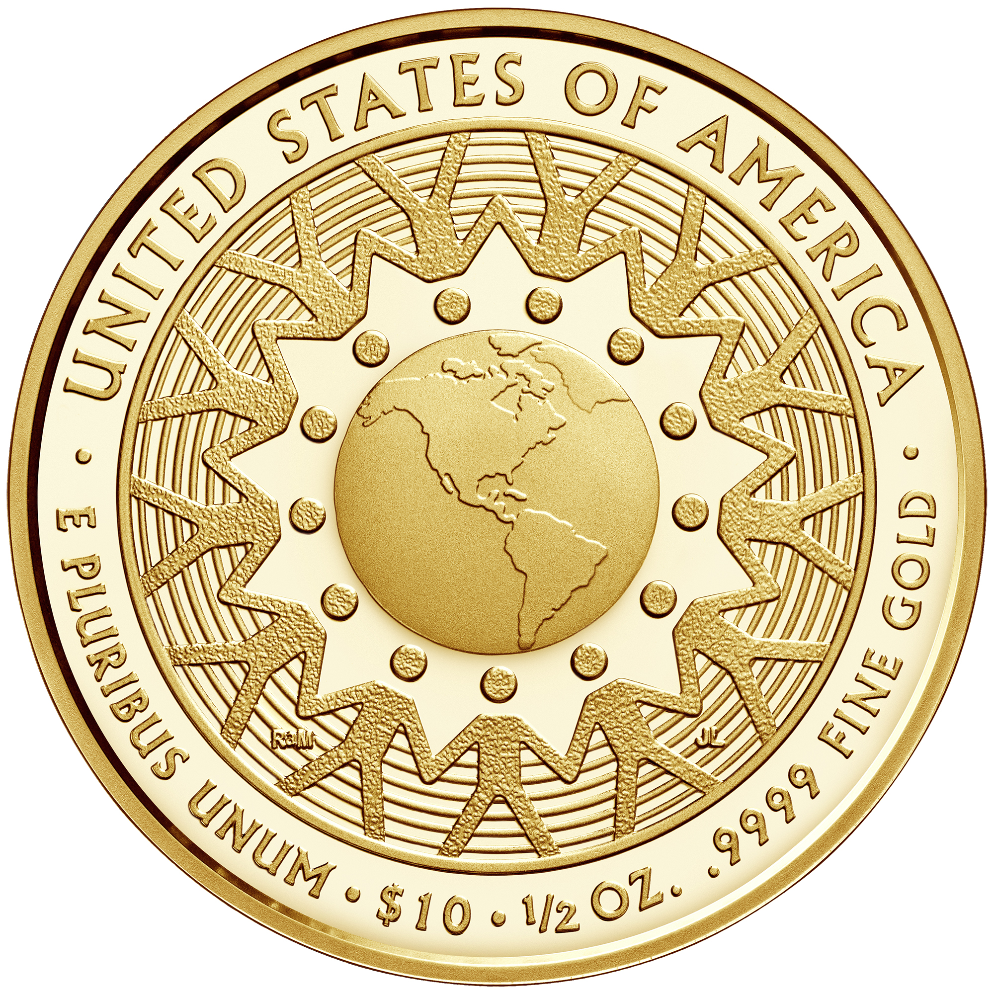 Patricia Nixon Gold Coin Reverse