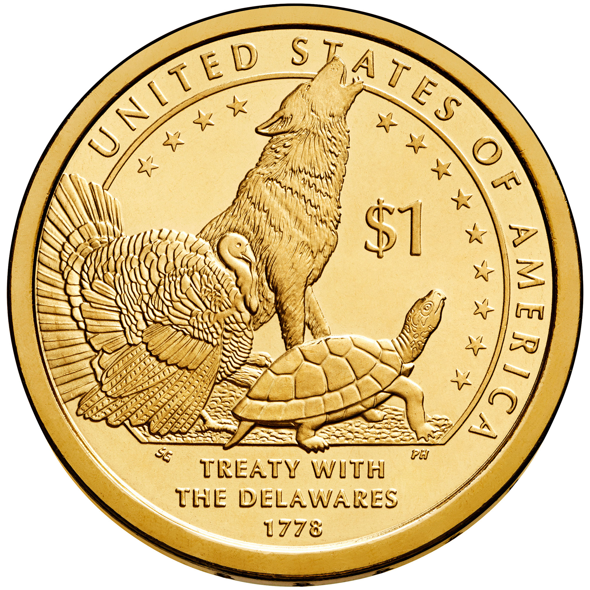 Delaware Treaty of 1778 Reverse