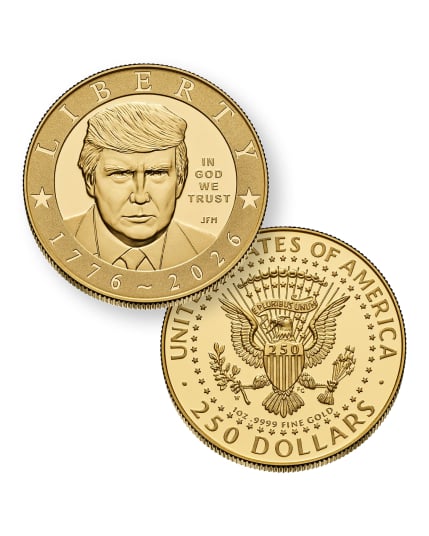 DJT Gold Coin