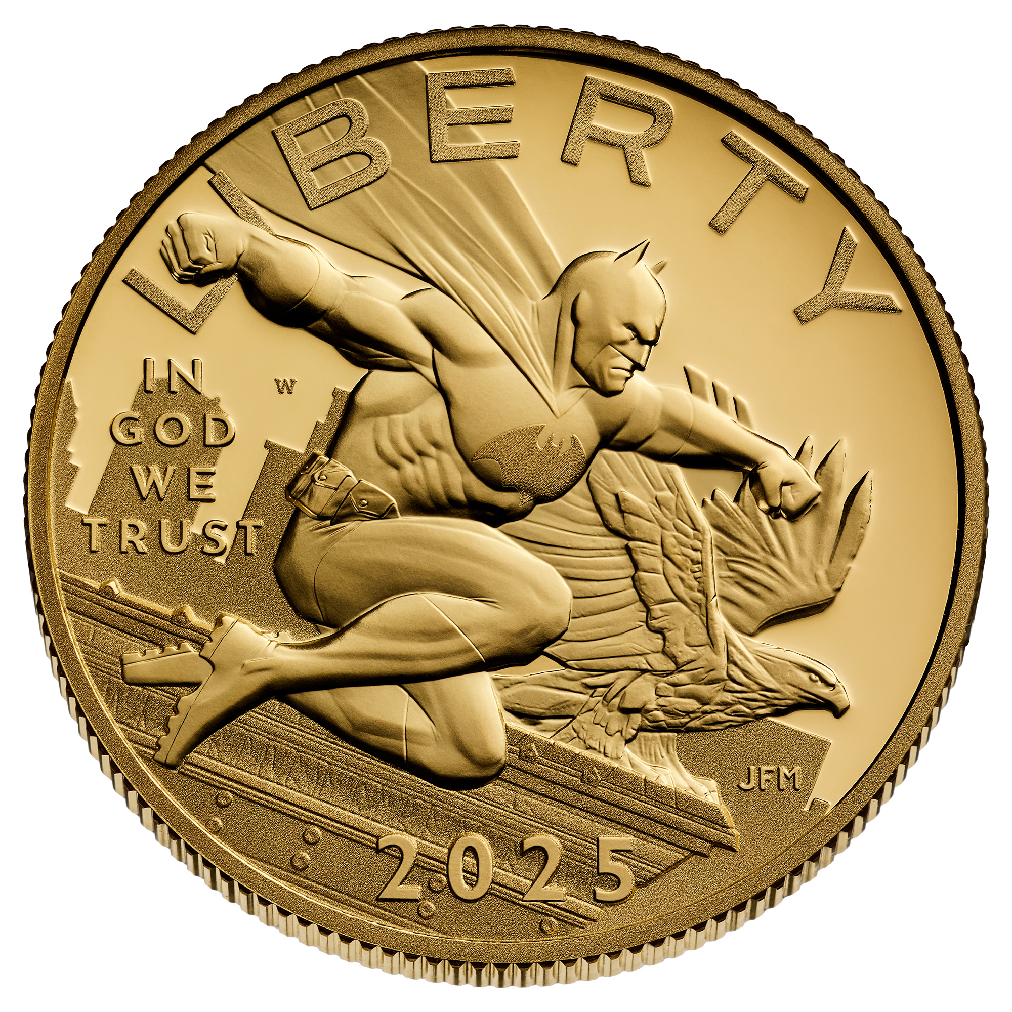 Batman Gold Obverse