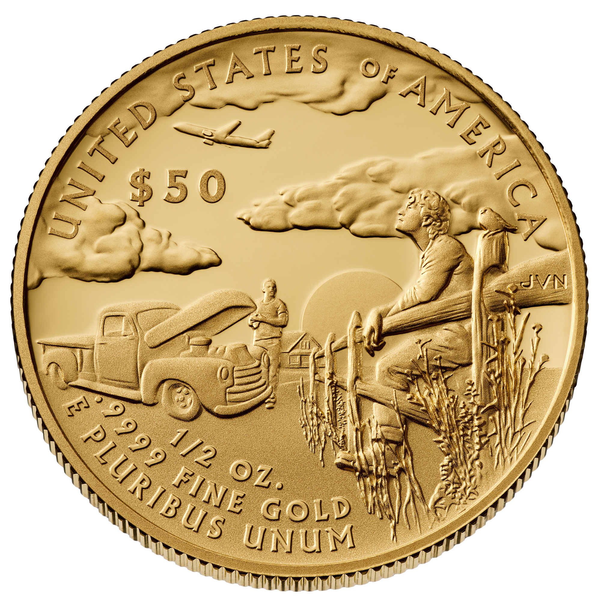 Comic Art Superman Gold Reverse
