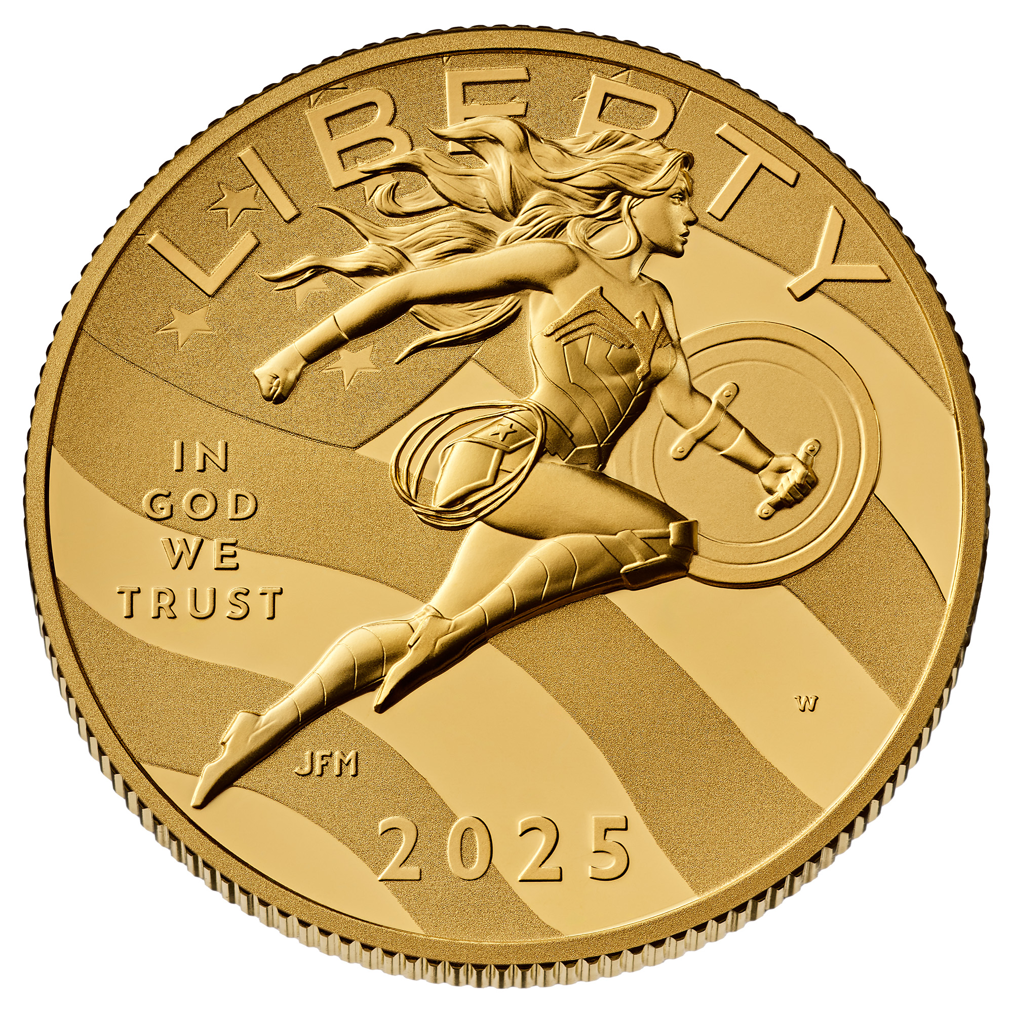 2025 Wonder Woman Gold Coin