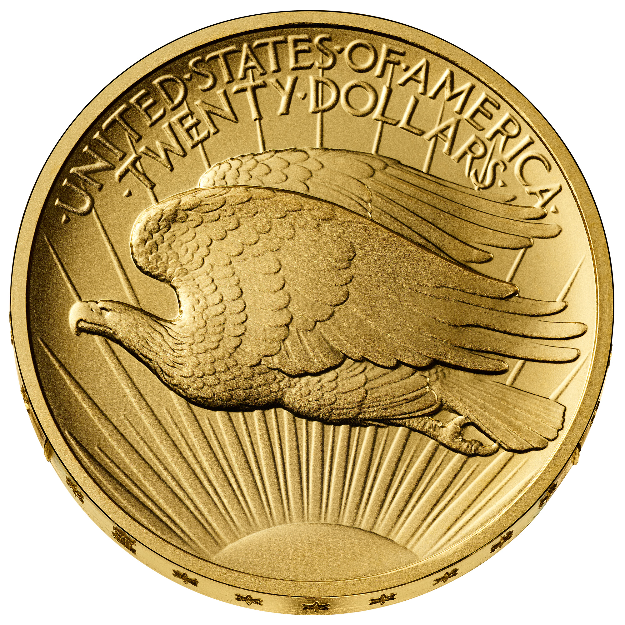 1907 Double Eagle Gold Reverse
