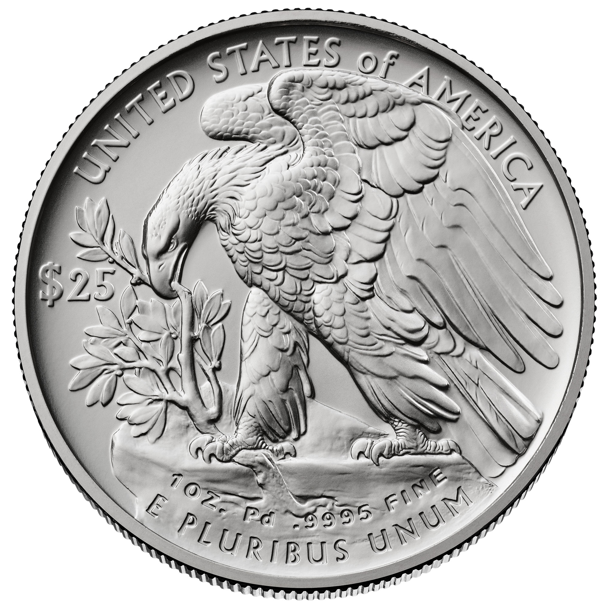 American Eagle palladium uncirculated coin