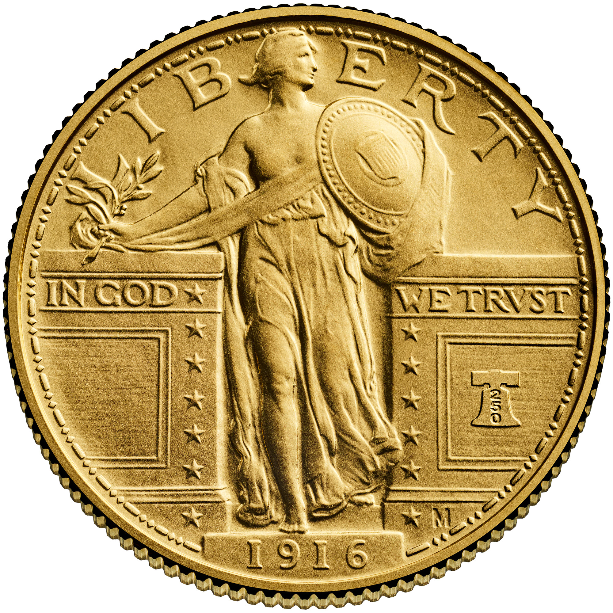 Standing Liberty Gold Obverse
