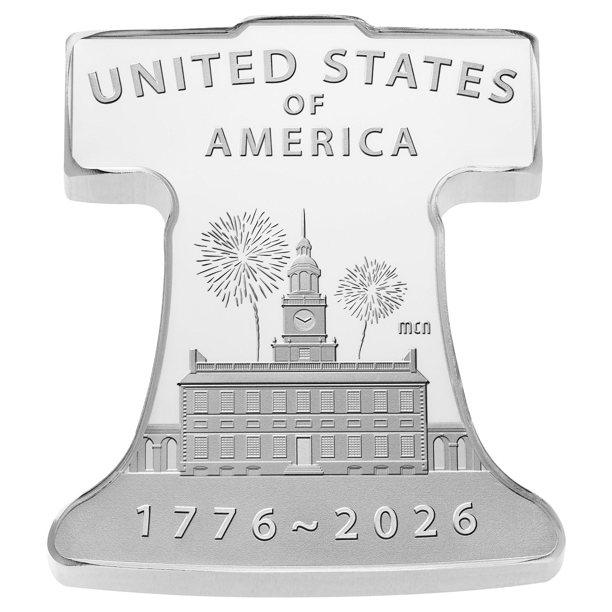 Freedom Ringing Liberty Bell Silver Medal