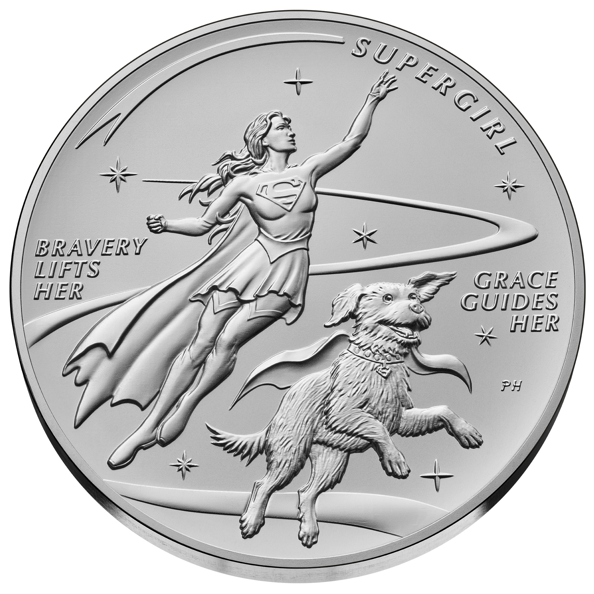Supergirl Silver Medal Reverse