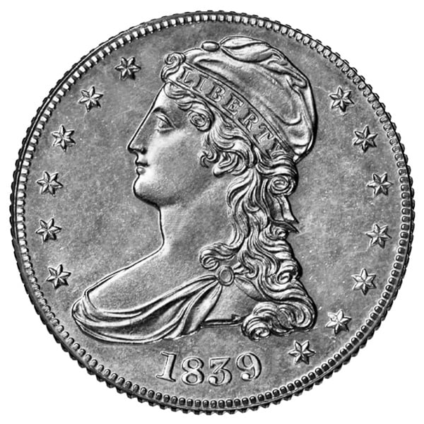 Capped Bust Half Dollar Obverse