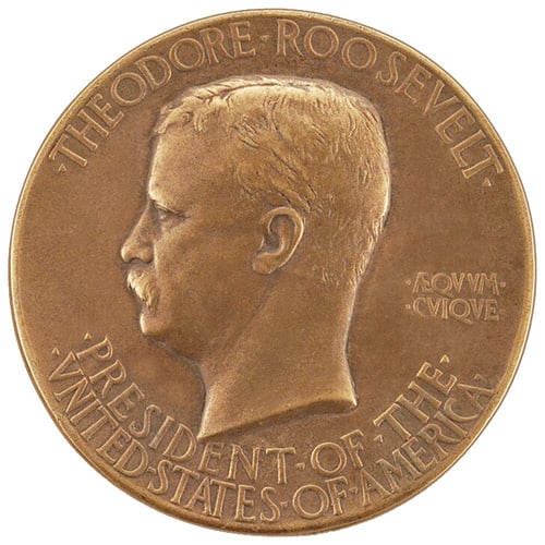 1905 Roosevelt Medal Obverse