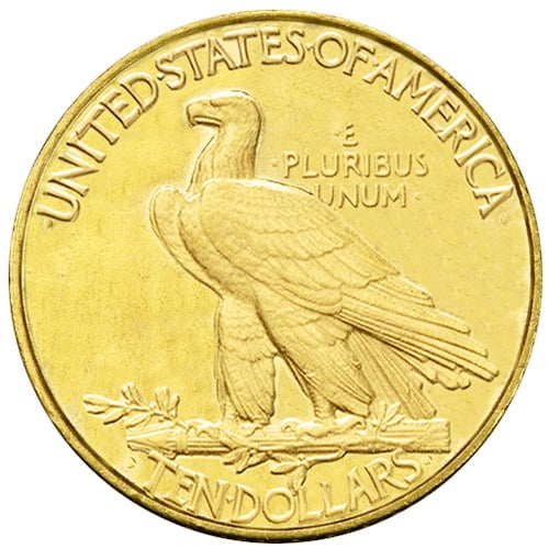 Indian Head Eagle Reverse