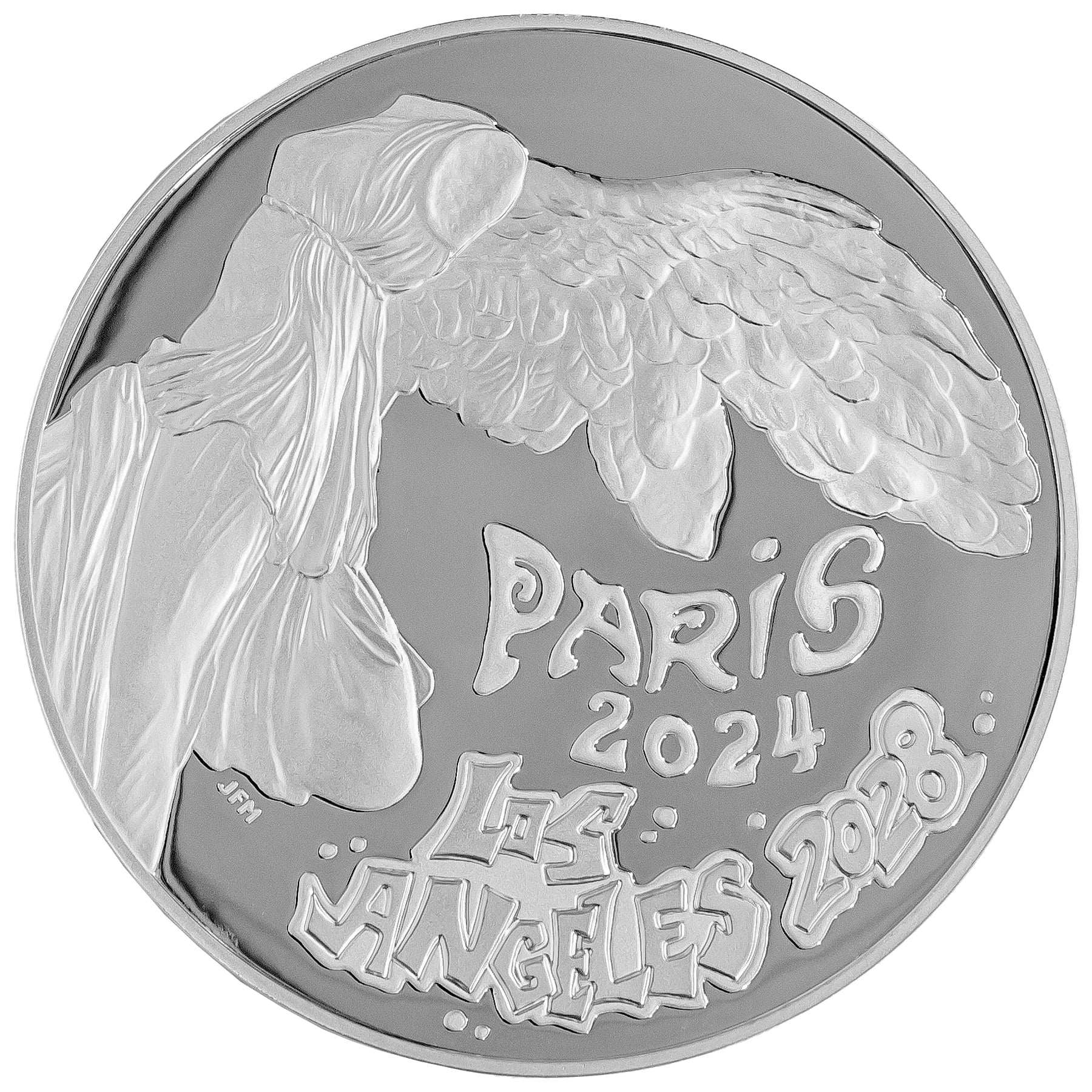 Olympic & Paralympic Handover Medal Obverse
